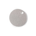 Custom Logo Accept Metal Stamping Blanks With Hole For Jewelry